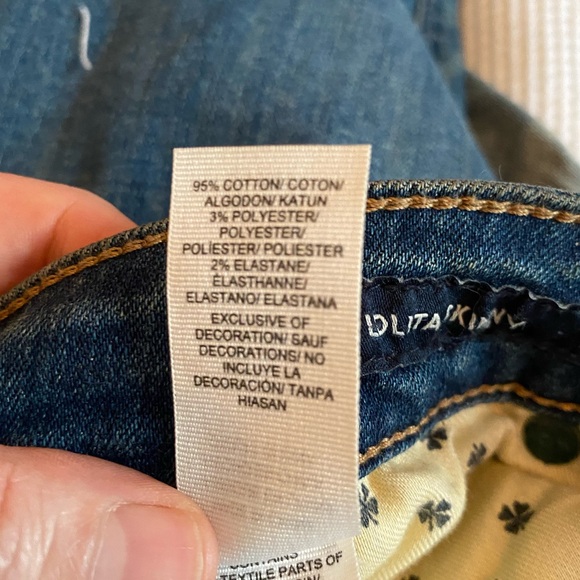 Lolita Skinny Distressed Lucky Brand Jeans. Size 28. - Picture 9 of 15